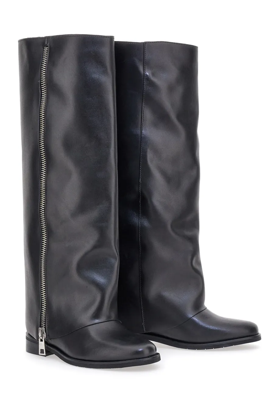 Stivali Neri con Zeppa Interna Pittarello Must Have 101