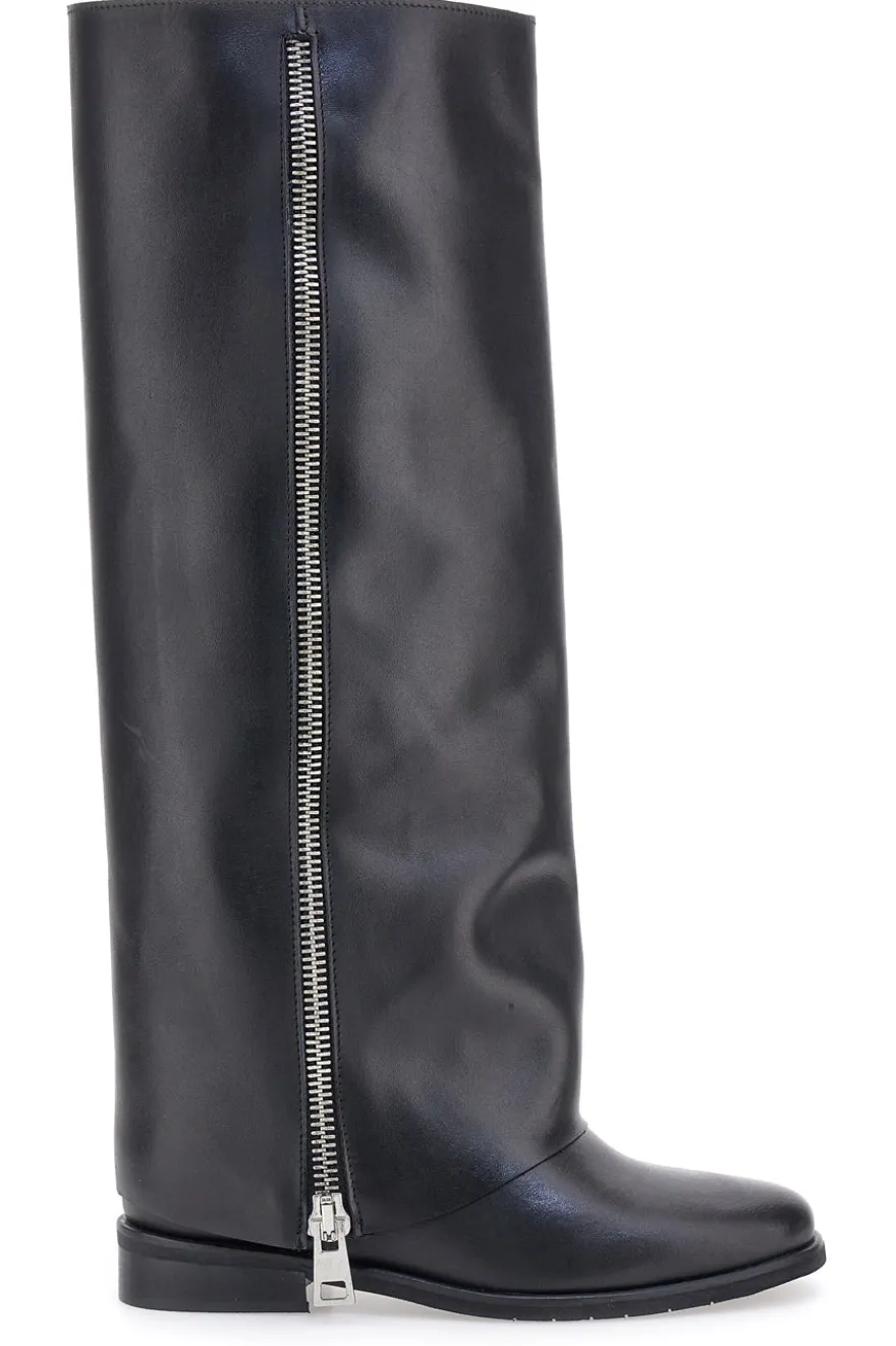 Stivali Neri con Zeppa Interna Pittarello Must Have 101