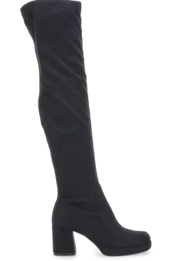 Stivali Neri da Donna spora il ginocchio Con Tacco Pittarello Couture 43105