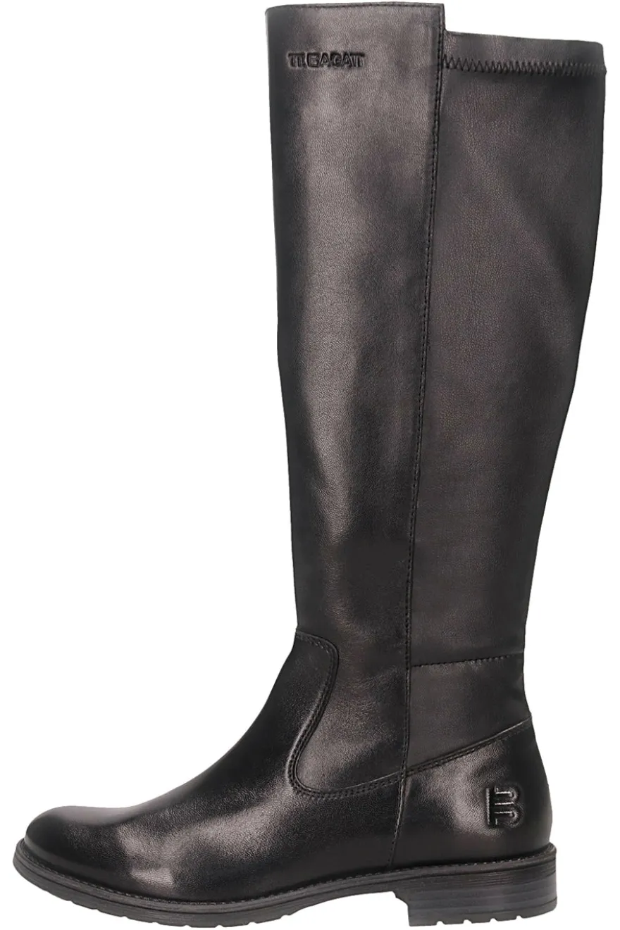Stivali neri in vera pelle Bagatt D11AFS3F4059