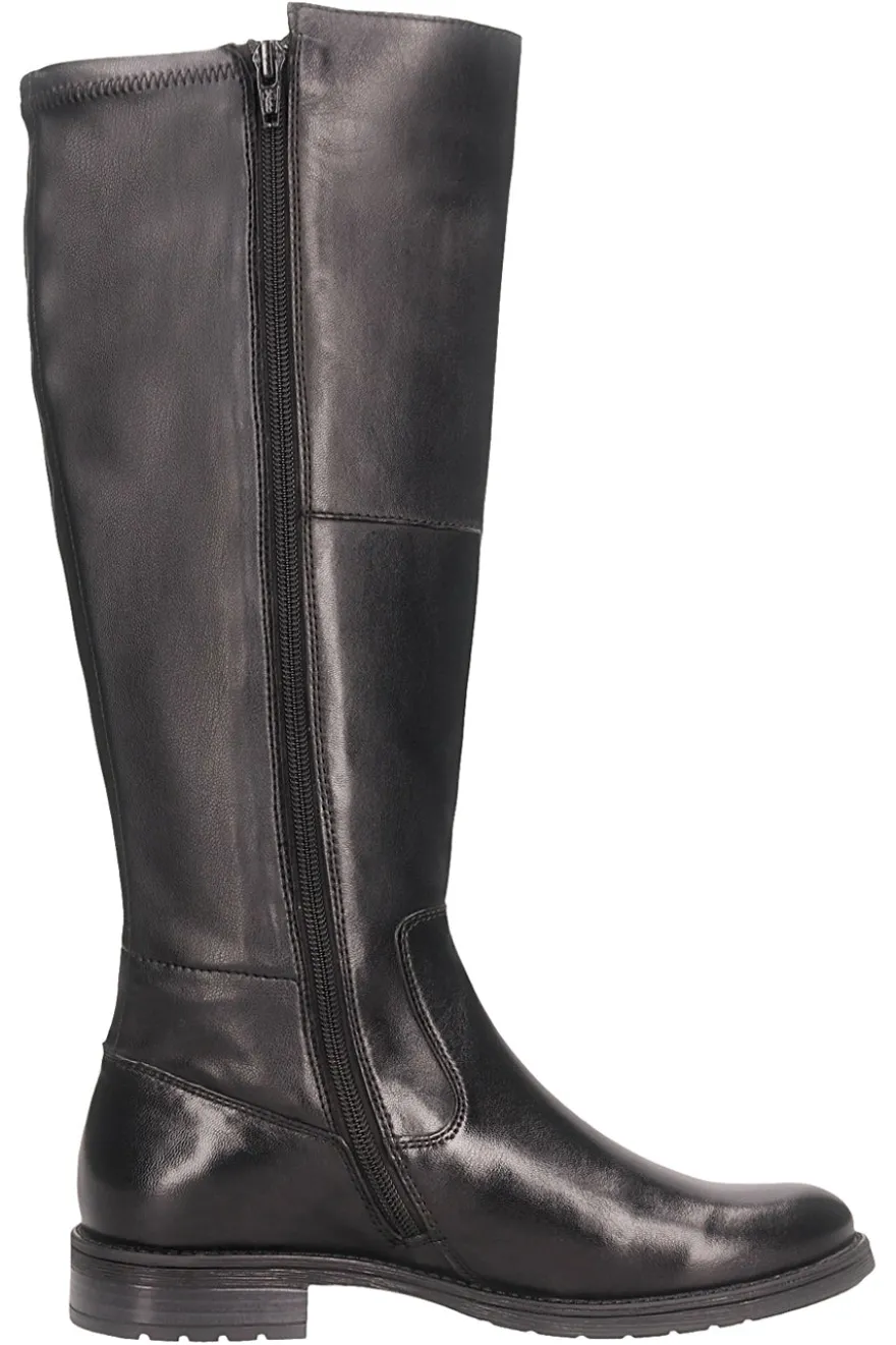 Stivali neri in vera pelle Bagatt D11AFS3F4059