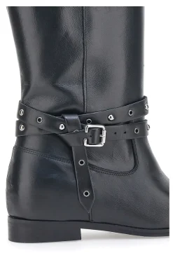 Stivali Pittarello Look 89310 Neri Vera Pelle