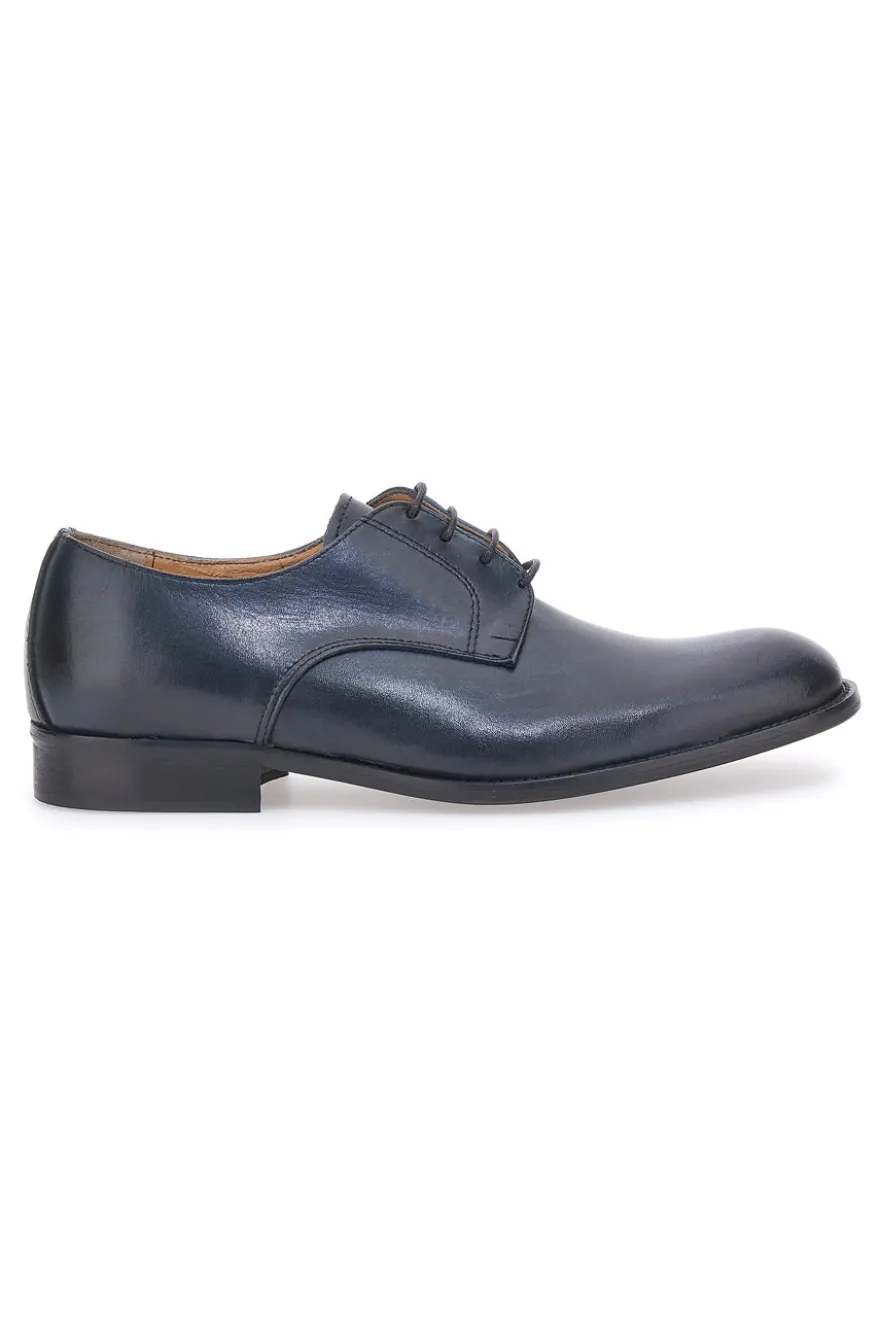 Stringata Derby Pittarello 106 Blu