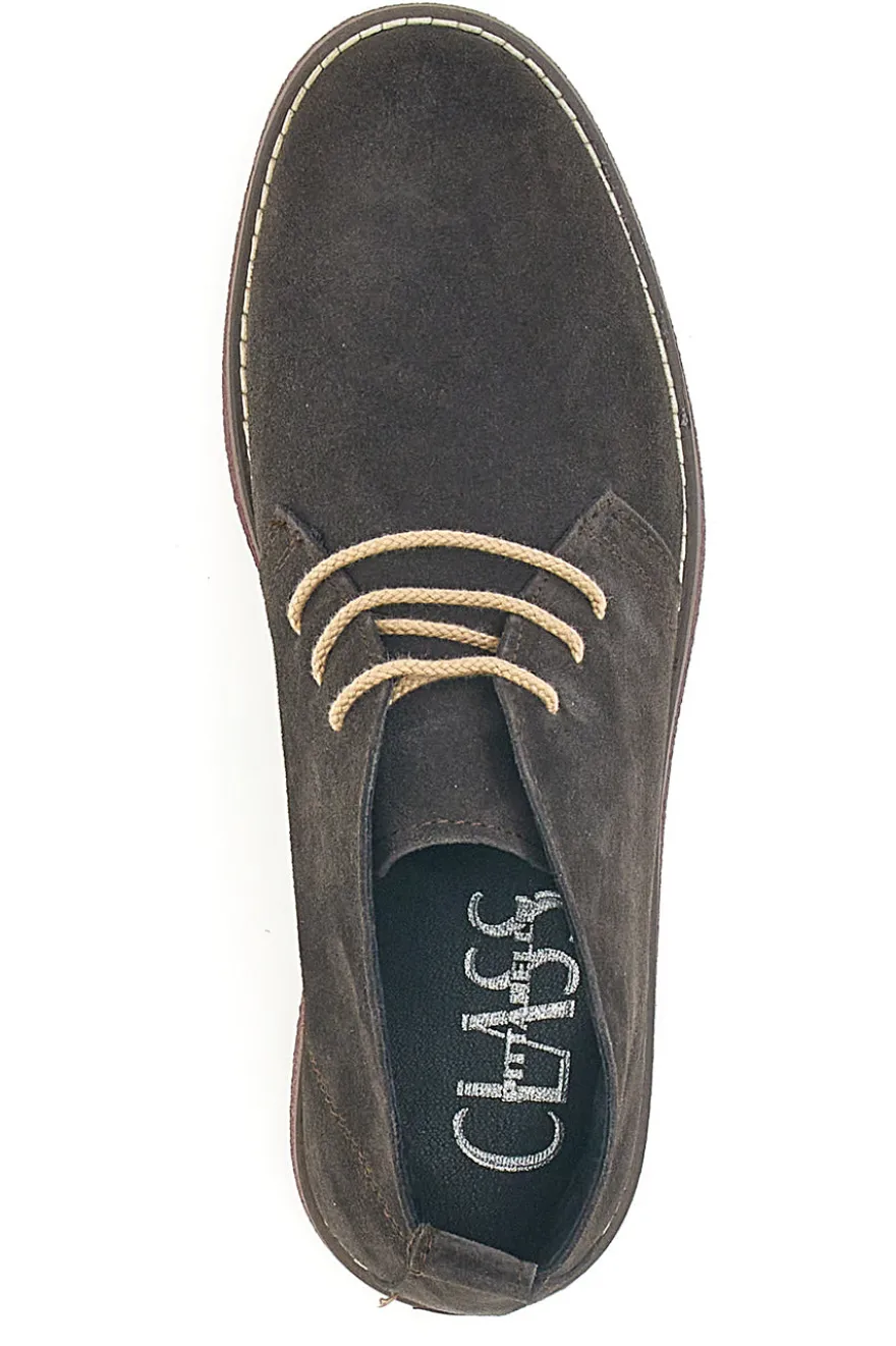 Stringata verde con lacci a contrasto PITTARELLO CLASS 322