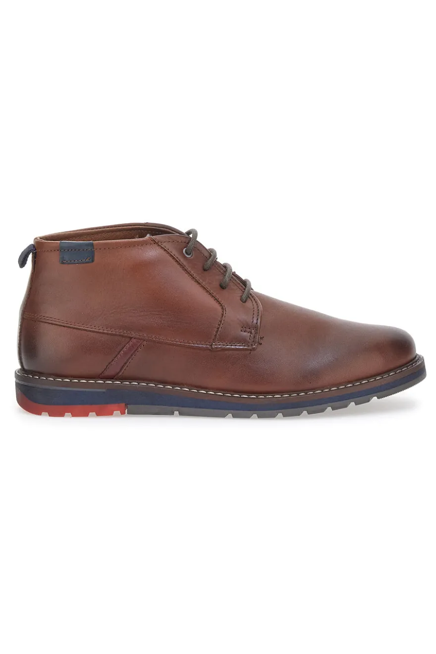 Stringate Alte Cuoio Out Put 82062