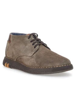 Stringate Alte in Pelle Scamosciata Caribu' Pittarello Eco 8870