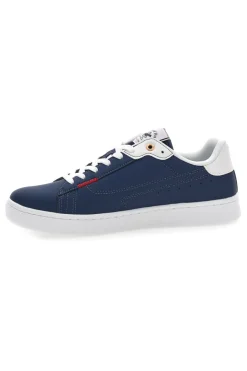 Stringate Blu con Loghi a Contrasto Bianchi BEVERLY HILLS POLO CLUB BHM514010