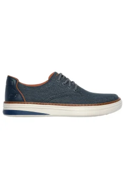 Stringate Blu Con Suola Bianca SKECHERS HYLAND RATNER