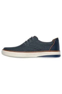Stringate Blu Con Suola Bianca SKECHERS HYLAND RATNER