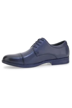 Stringate Eleganti Blu con Puntale e Lavorazione Nazareno Gabrielli 4971