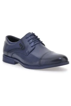 Stringate Eleganti Blu con Puntale e Lavorazione Nazareno Gabrielli 4971