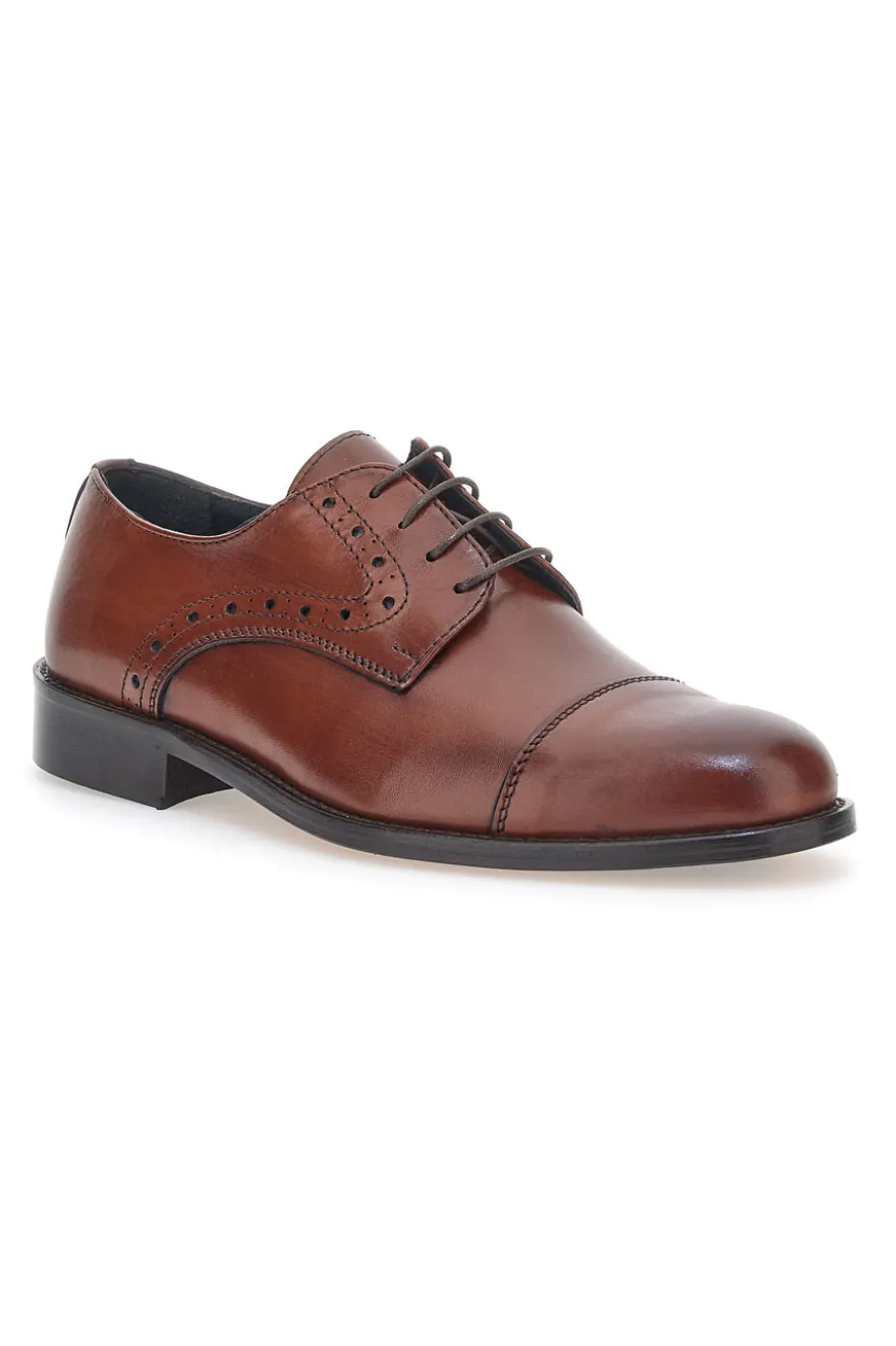 Stringate Eleganti Pittarello 7715 Marroni