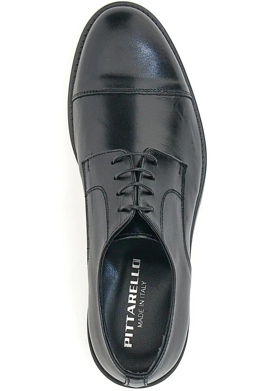 Stringate Eleganti Pittarello 7705 Nere