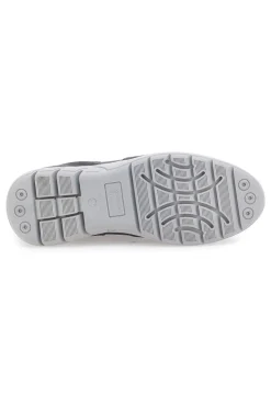 Stringate Grigie con Tomaia in Pelle e Mesh JERPOINT 99
