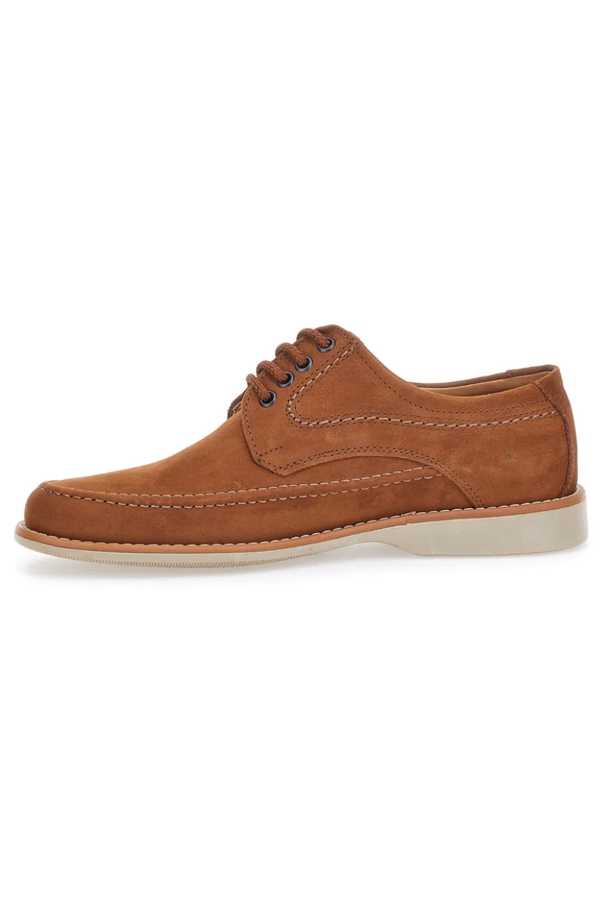 Stringate in Pelle Marmaduke 150 Cuoio