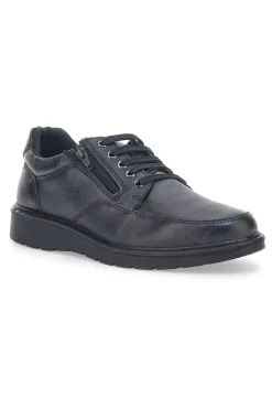 Stringate in Vera Pelle Longford 2996 Nere