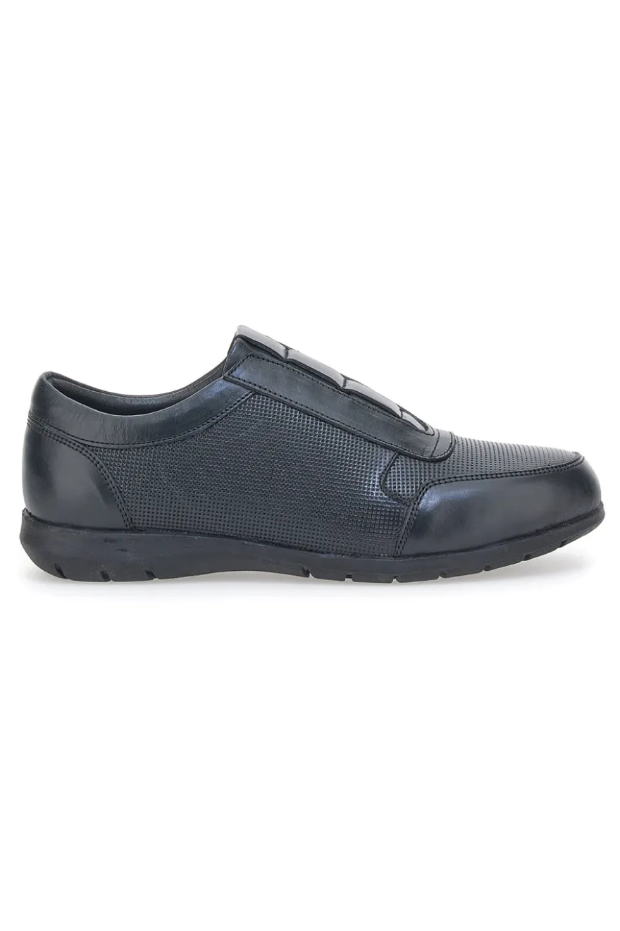 Stringate in Vera Pelle Max Dillan 461 Nere
