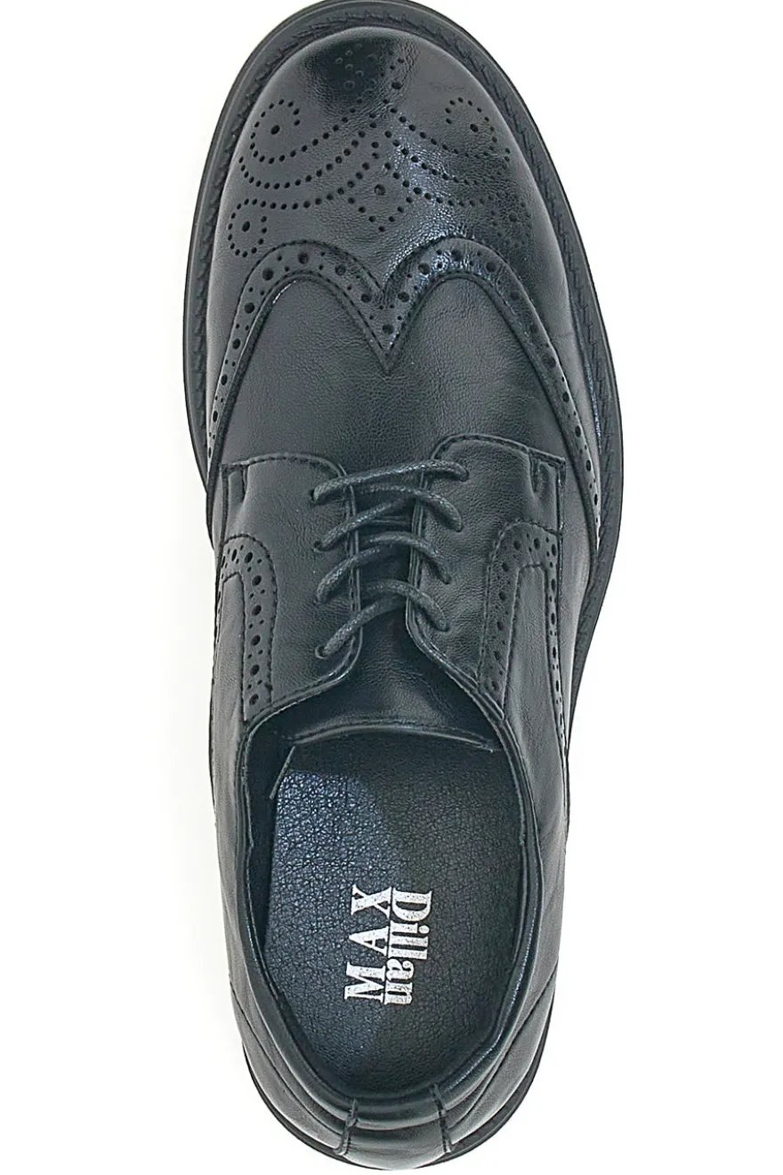 Stringate Inglesi Nere MAX DILLAN 9Y1733