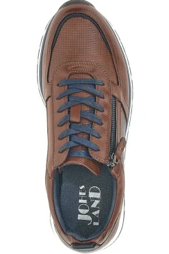 Stringate Marroni con Cerniera Laterale JOHES LAND 002