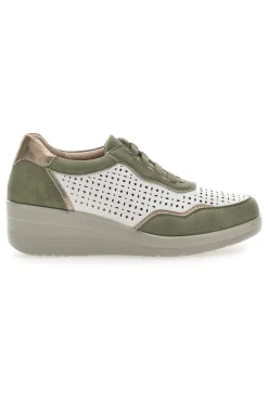 Stringate Marroni con Platform e Lacci Elastici PRIMA RIGA MDSS25T13