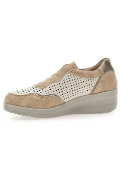Stringate Marroni con Platform e Lacci Elastici PRIMA RIGA MDSS25T13