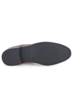 Stringate Marroni con Tomaia Liscia LONGFORD 6Y976715