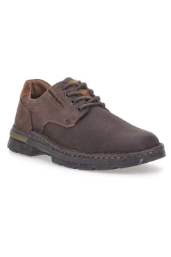 Stringate Marroni in Vera Pelle Out Put 900002