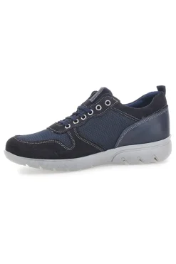 Stringate Navy con Tomaia in Pelle e Mesh JERPOINT 99