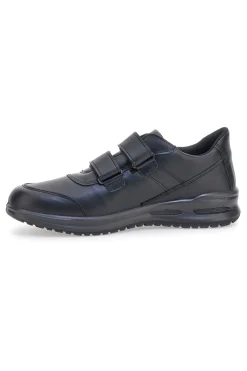 Stringate nere con strappi in velcro Made in Italy MARCO BRANDI 308