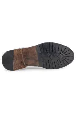 Stringate nere in vera pelle con lavorazione brogue Pittarello Plus 1268