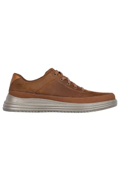 Stringate Skechers Proven Aldeno Marrone