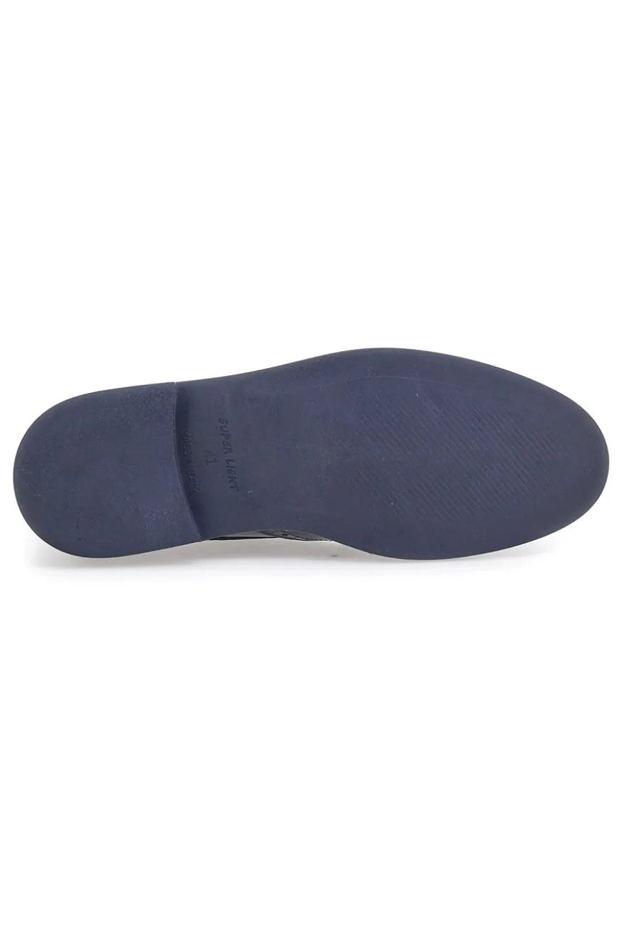 Stringate Stile Inglese Blu Made in Italy PITTARELLO 8023