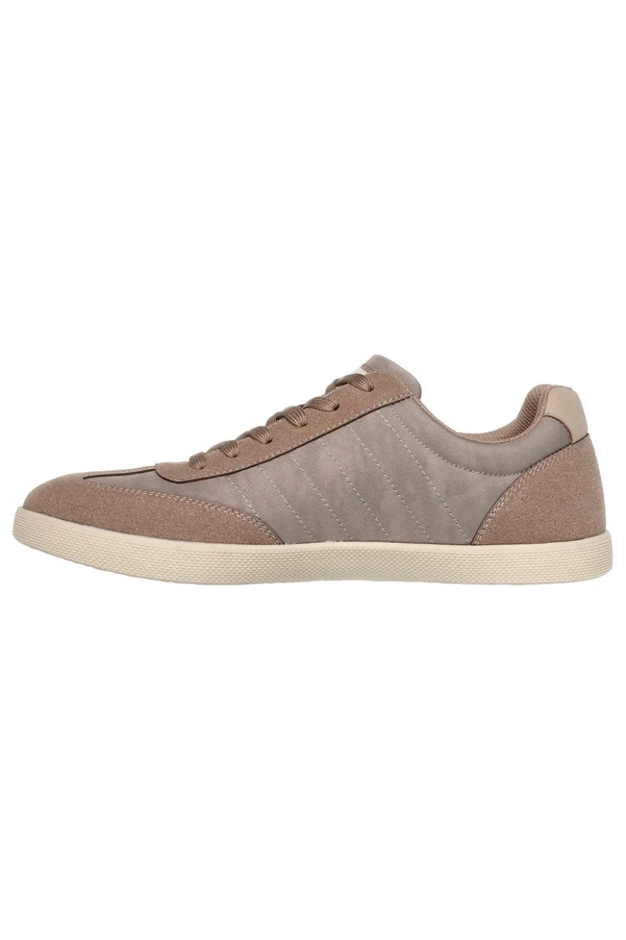 Stringate Taupe con Soletta in Memory Foam SKECHERS PLACER VINSON