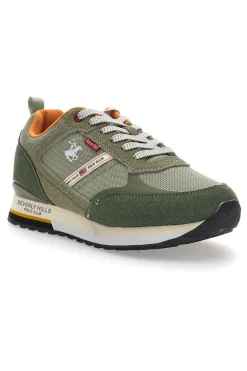 Stringate Verdi con Tomaia in Mesh BEVERLY HILLS POLO CLUB BHM513100