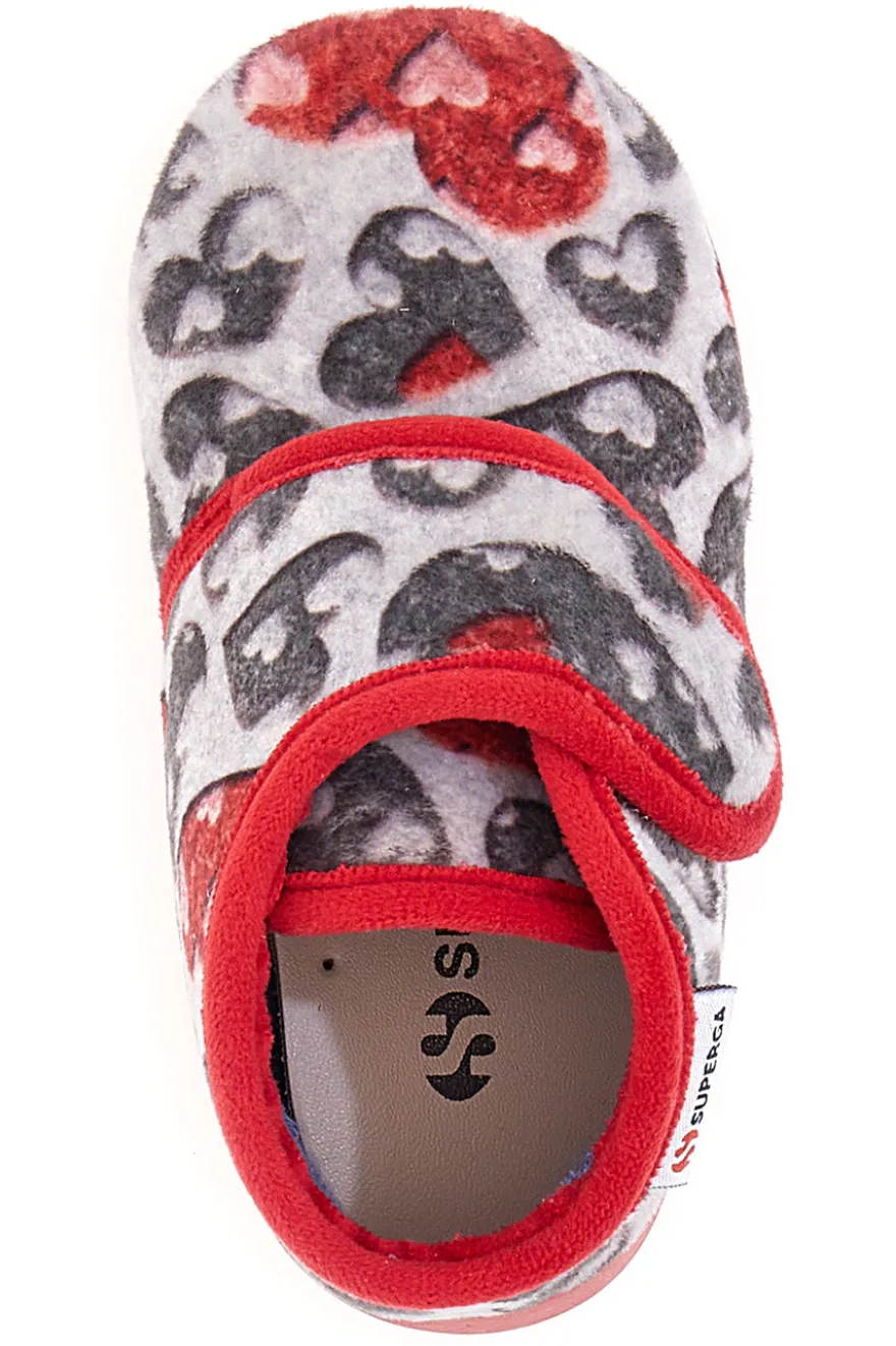 Superga Hausschuhe 07845 Herzstruktur