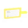 Tag Giallo per Valigia "More Organized Than My Owner" NAMETAG 2
