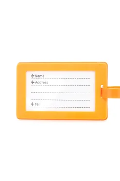 Tag per Valigia Arancione "Contenuto Altamente Deludente " NAMETAG 6