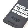 Tag per Valigia Nero "Niente di Illegale qui Dentro" NAMETAG 7