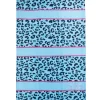 Telo mare azzurro animalier Selun beach 261006