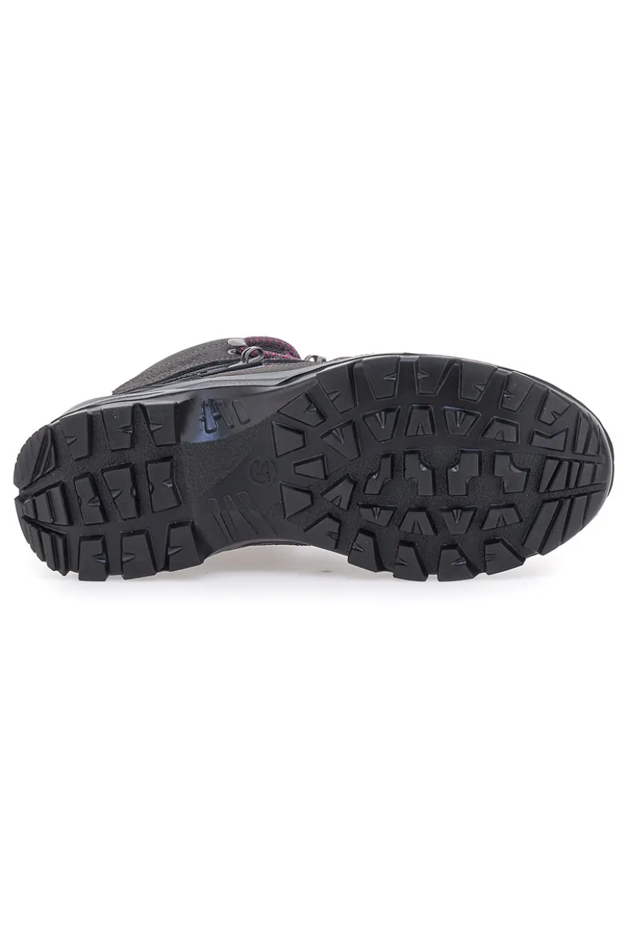 TRACK DOWN grauer Trekkingstiefel 14511S74