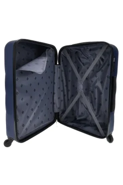 Trolley blu rigido grande 4 ruote 2T2L 155/G