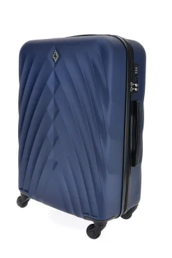 Trolley blu rigido grande 4 ruote 2T2L 155/G