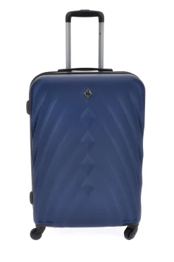 Trolley blu rigido medio 4 ruote 2T2L 155/M