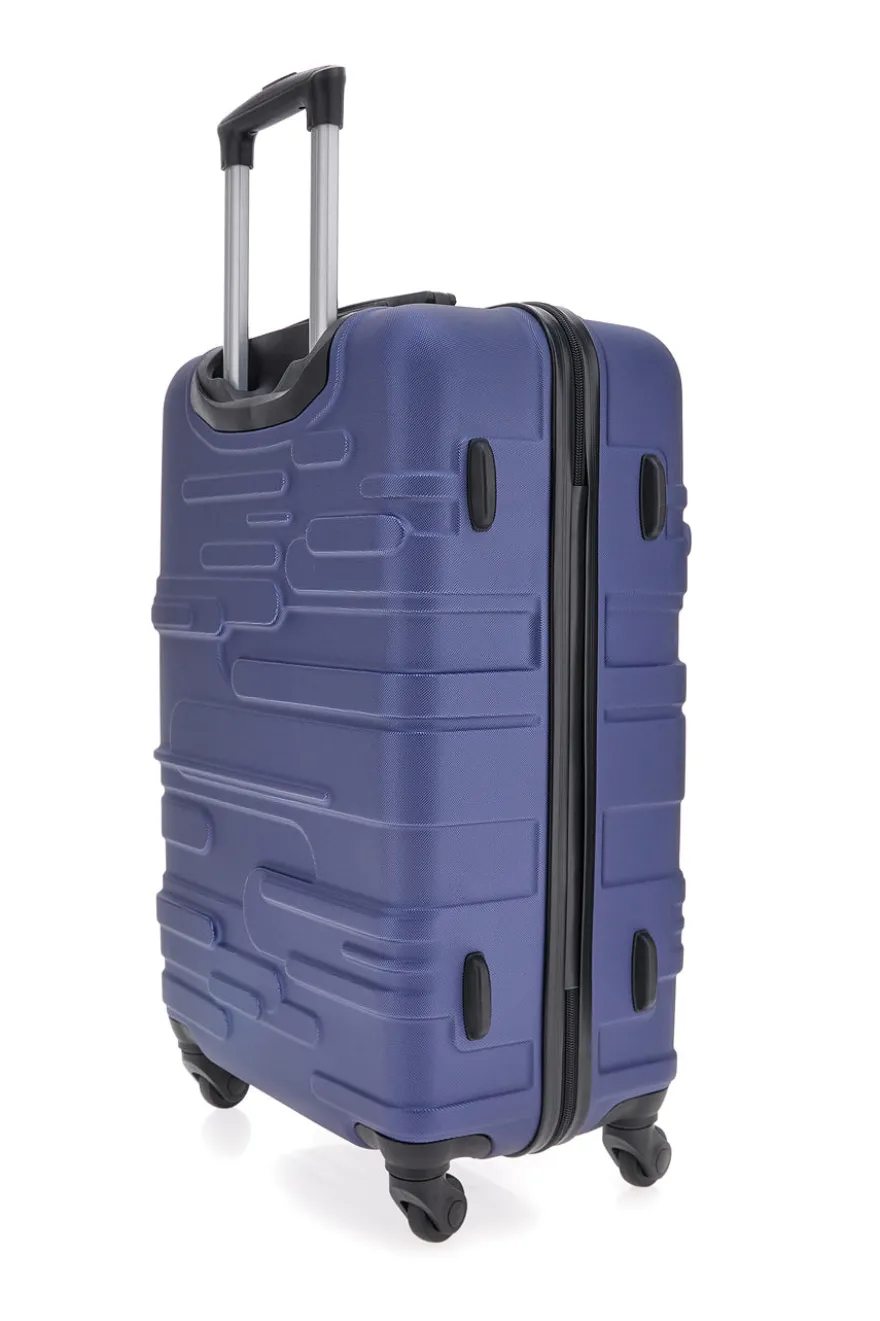 Trolley blu rigido TSA 4 ruote Indigeno Metropolitano 177/P