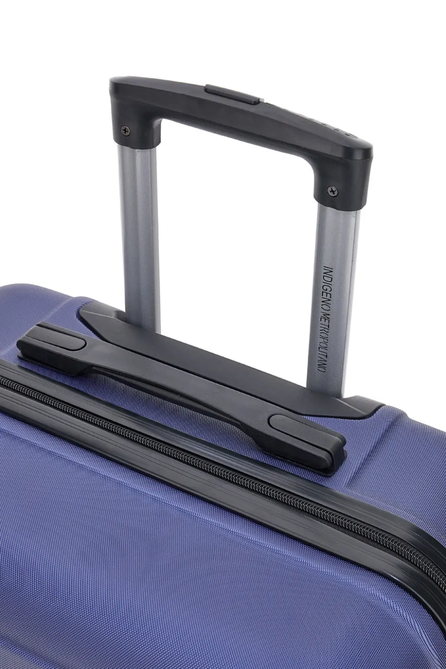 Trolley blu rigido TSA 4 ruote Indigeno Metropolitano 177/P