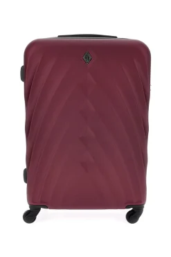 Trolley bordeaux rigido grande 4 ruote 2T2L 155/G