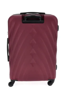 Trolley bordeaux rigido grande 4 ruote 2T2L 155/G