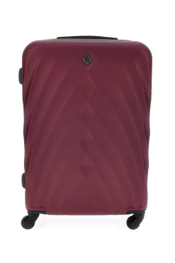 Trolley bordeaux rigido medio 4 ruote 2T2L 155/M