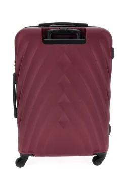 Trolley bordeaux rigido medio 4 ruote 2T2L 155/M