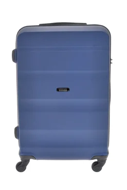 Trolley grande blu con 4 ruote e manico telescopico Indigeno INDIGENO180/G